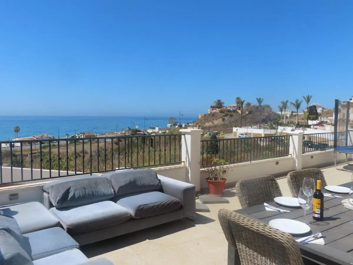 Villa Frente Al Mar Nerja 5Min Malaga Spain